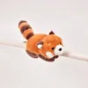 Very precious, soft and fragrant, little panda magnetic refrigerator sticker, plush doll, toy table companion doll, cute and fun, ideal for gifting, magnetic plush doll, switch decoration, home cute wall-mounted style Application Scenario